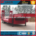 China manufacturer 3 axle 60-80 tons Low bed semi trailer / lowboy semi trailer / lowboy